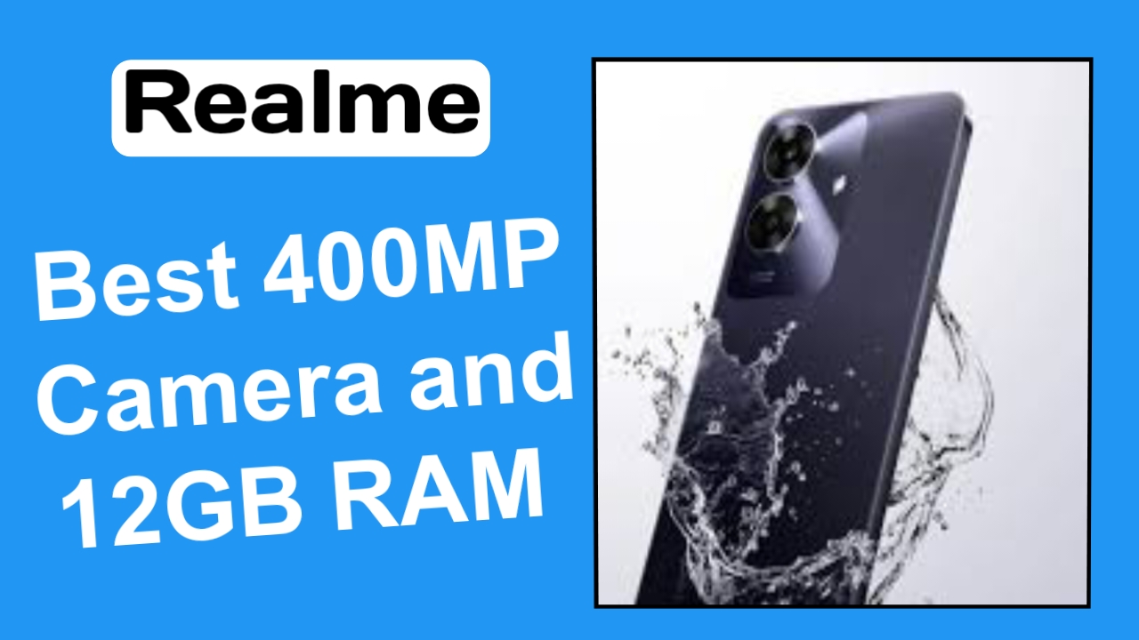 Realme new with 400MP camera and 12GB RAM sets best on luck