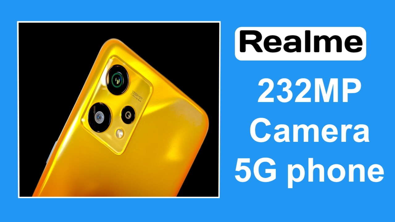 Realme 232MP camera and 7700mAh battery latest 5G smartphone
