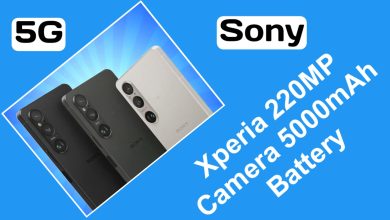 Sony Xperia 220MP Camera 5000mAh Battery and compact design