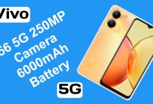 Vivo Y56 5G with a 250MP camera and 6000mAh battery